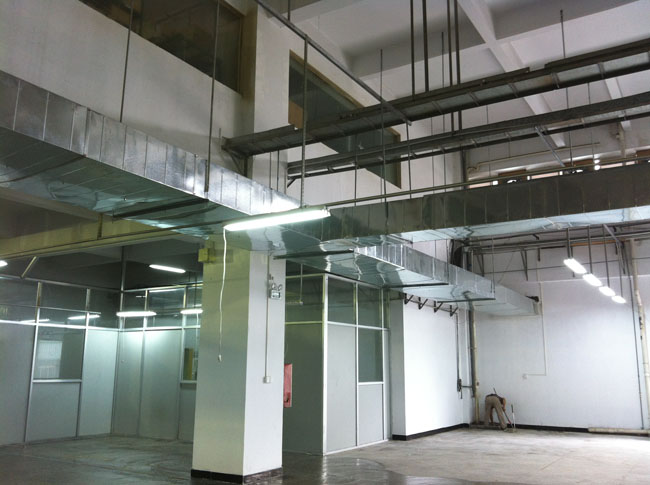 地下室通風(fēng)管道