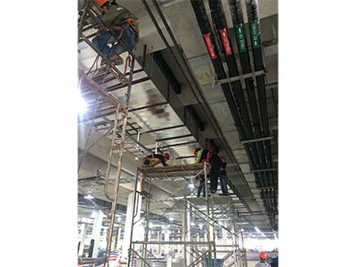 工廠(chǎng)車(chē)間通風(fēng)管道